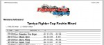 Meisterschaftsstand Tamiya Fighter Cup Rookie Mixed